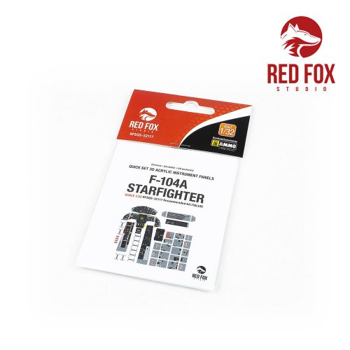 Red Fox Studio F-104A Starfighter (for Italeri kit) 1:32 (RFSQS-32117)