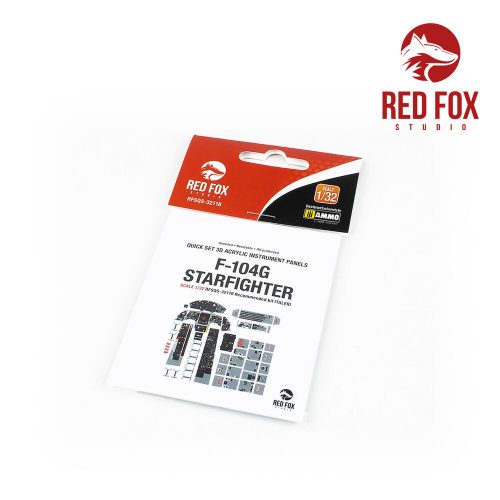 Red Fox Studio F-104G Starfighter (for Italeri kit) 1:32 (RFSQS-32118)