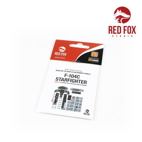 Red Fox Studio F-104C Starfighter (for Italeri kit) 1:32 (RFSQS-32123)