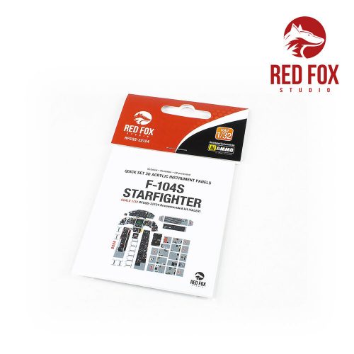 Red Fox Studio F-104S Starfighter (for Italeri kit) 1:32 (RFSQS-32124)