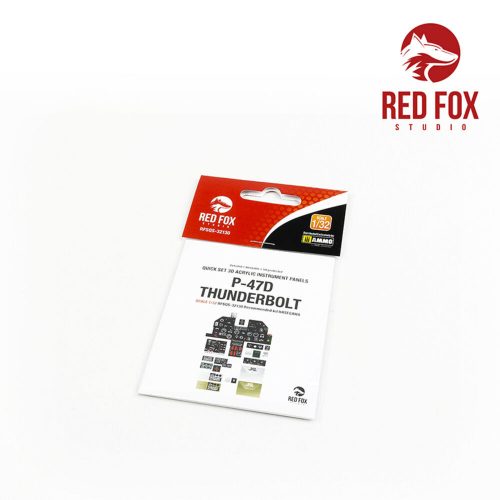 Red Fox Studio P-47D Thunderbolt (for Hasegawa kit) 1:32 (RFSQS-32130)