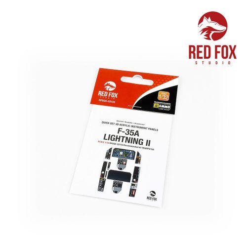 Red Fox Studio F-35A Lightning II (for Trumpeter kit) 1:32 (RFSQS-32133)