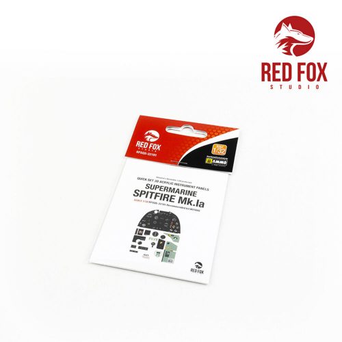 Red Fox Studio Supermarine Spitfire Mk.Ia (for Kotare kit) 1:32 (RFSQS-32191)