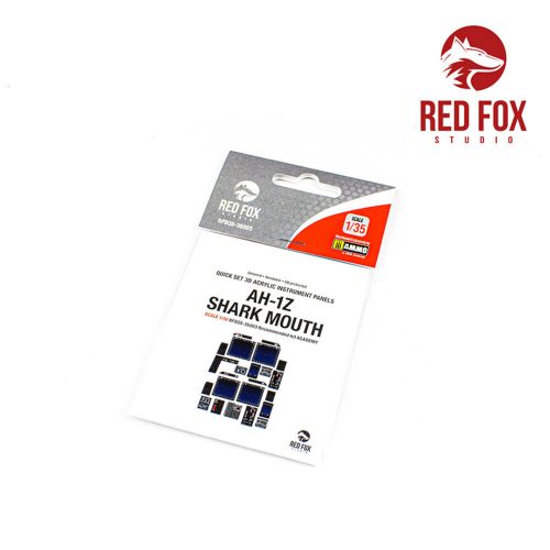 Red Fox Studio AH-1Z Shark Mouth (for Academy kit) 1:35 (RFSQS-35003)