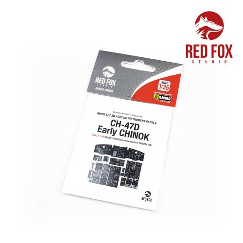 Red Fox Studio CH47D (Early) Chinok (for Trumpeter kit) 1:35 (RFSQS-35008)