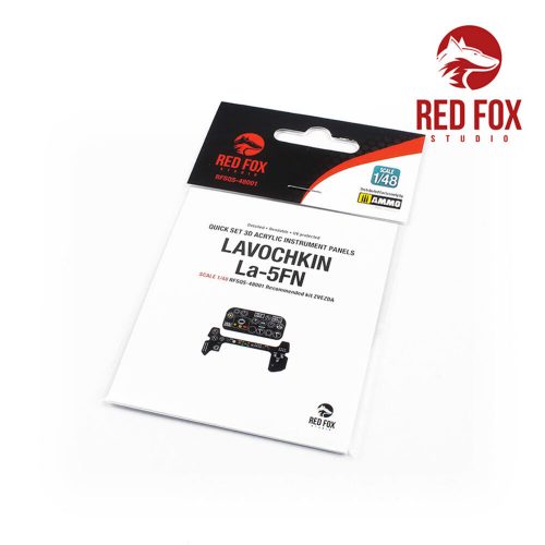 Red Fox Studio Lavochkin La-5FN (for Zvezda kit) 1:48 (RFSQS-48001)