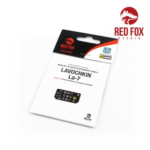 Red Fox Studio Lavochkin La-7 (for Academy kit) 1:48 (RFSQS-48008)