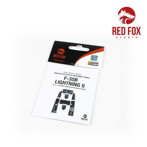 Red Fox Studio F-35B Lightning II (for Italeri kit) 1:48 (RFSQS-48018)