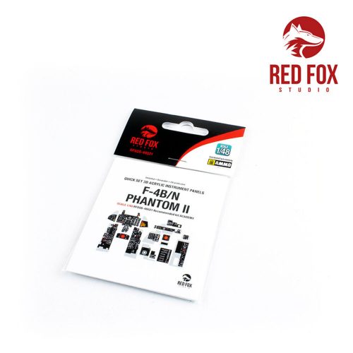 Red Fox Studio F-4B/N Phantom II (for Academy kit) 1:48 (RFSQS-48021)