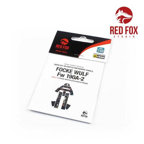 Red Fox Studio Focke Wulf Fw 190A-2 (for Eduard kit) 1:48 (RFSQS-48044)