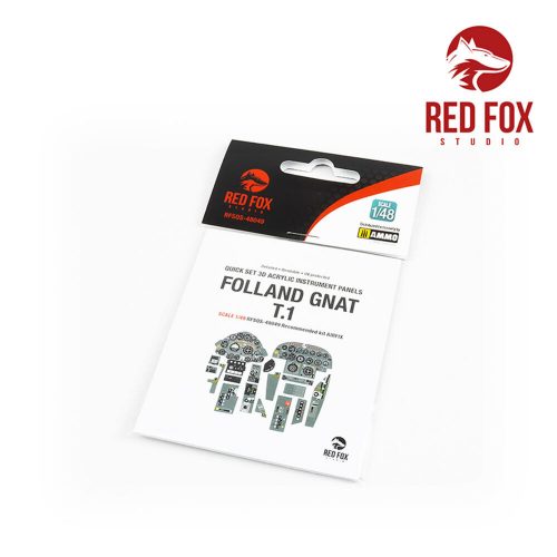 Red Fox Studio Folland Gnat T.1 (for Airfix kit) 1:48 (RFSQS-48049)