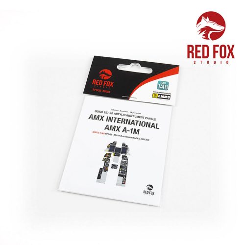 Red Fox Studio AMX A-1M (for Kinetic kit) 1:48 (RFSQS-48051)