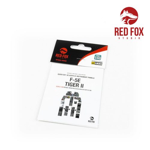 Red Fox Studio F-5E Tiger II (for AFV Club kit) 1:48 (RFSQS-48068)