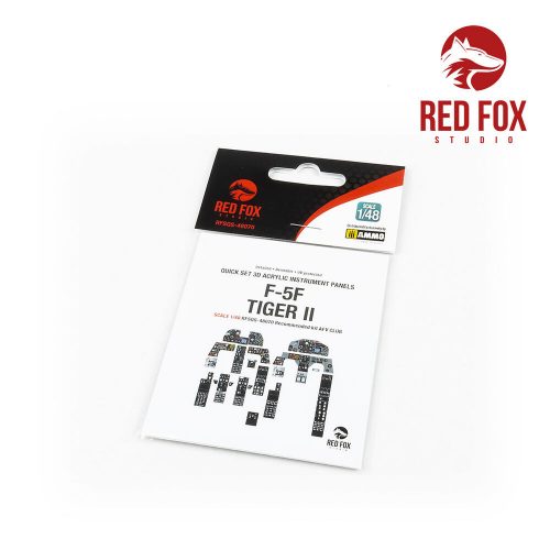 Red Fox Studio F-5F Tiger II (for AFV Club kit) 1:48 (RFSQS-48070)