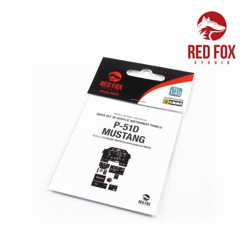 Red Fox Studio P-51D-5 Mustang (for Meng Model kit) 1:48 (RFSQS-48078)