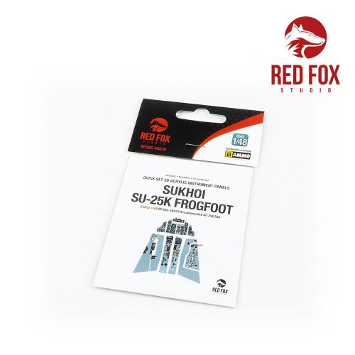 Red Fox Studio Sukhoi Su-25K (for Zvezda kit) 1:48 (RFSQS-48079)