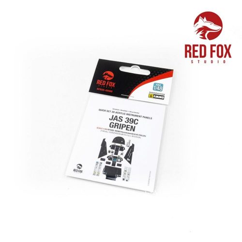 Red Fox Studio Jas-39C Gripen (for Italeri Kit) 1:48 (RFSQS-48089)