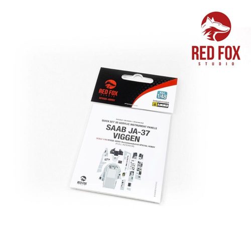 Red Fox Studio Saab JA-37 Viggen (for Special Hobby kit) 1:48 (RFSQS-48091)