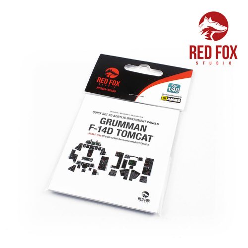 Red Fox Studio Grumman F-14D Tomcat (for Tamiya kit) 1:48 (RFSQS-48100)