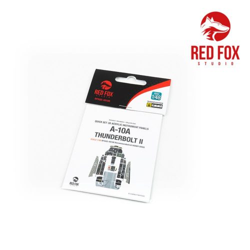 Red Fox Studio A-10A Thunderbolt II (for Hobby Boss kit) 1:48 (RFSQS-48106)