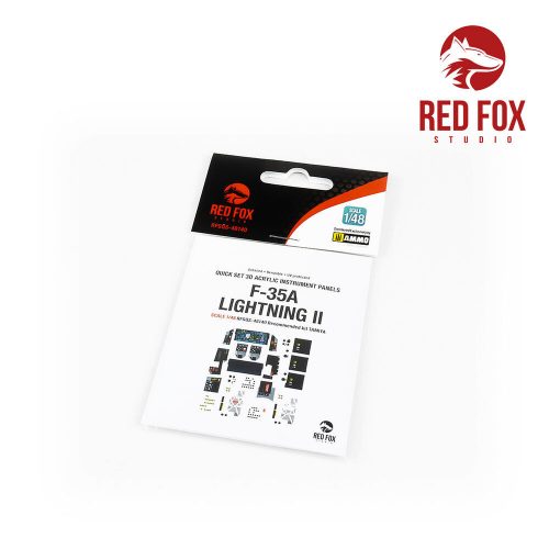 Red Fox Studio F-35A Lightning II (for Tamiya kit) 1:48 (RFSQS-48140)