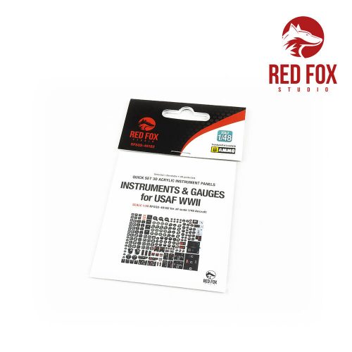 Red Fox Studio Instruments & gauges set for USAF WWII (Independent) 1:48 (RFSQS-48182)