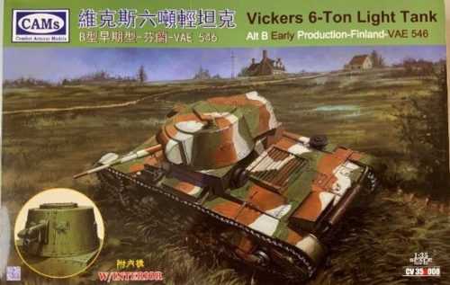 Riich Models Vickers 6-Ton Light Tank Alt B Early Produktion-Finland-VAE 546 1:35 (CV35A008)