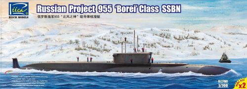 Riich Models Russian Projekt 955 Borei class SSBN(Mod Model Kits X2) 1:700 (RL27001)