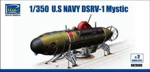 Riich Models U.S.NAvy DSRV-1 Mystic(Model Kits X2) 1:350 (RN28009)