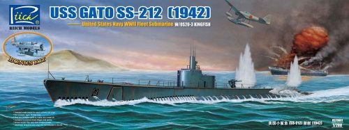 Riich Models USS Gato SS-212 Fleet Submarine 1942 1:200 (RS20001)