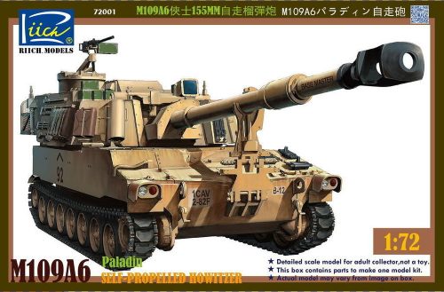 Riich Models M109A6 Paladin Self-Propelled Howitzer 1:72 (RT72001)