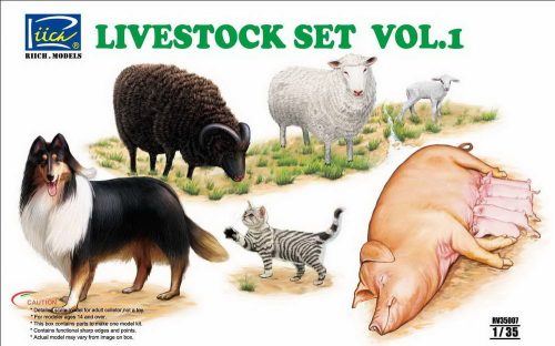 Riich Models Livestock Set Vol.1 1:35 (RV35007)