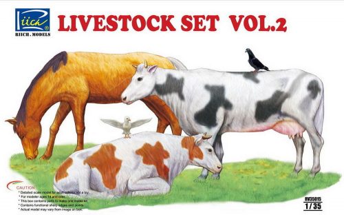 Riich Models Livestock Set Vol.2 1:35 (RV35015)