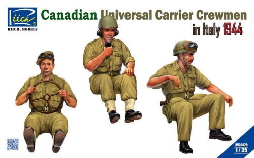 Riich Models Canadian Universal Carrier Crewmen in Italy 1944 1:35 (RV35029)