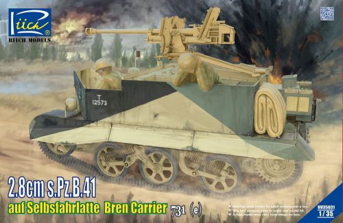 Riich Models 2.8cm s.Pz.B.41 auf SelbsfahrlafetteBren Carrier 731 (e) 1:35 (RV35031)