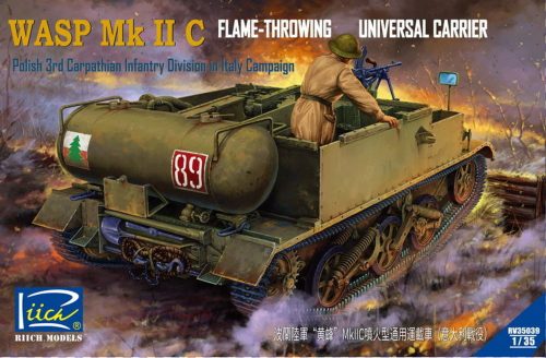 Riich Models Polish Army Universal Carrier Wasp Mk.IIC 1:35 (RV35039)