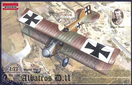 Roden Albatros D.II World War 1 1:72 (006)