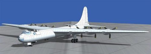 Roden Convair B-36B Peacemaker (Early) 1:144 (347)