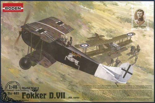 Roden Fokker D.VII (Albatros built, early) Carl Degelow 1:48 (421)