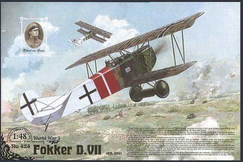 Roden Fokker D.VII 1:48 (424)