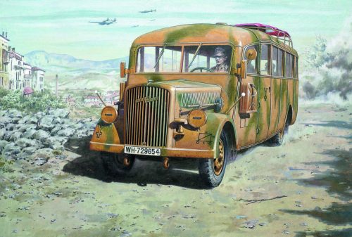 Roden Opel Blitz Omnibus W39 (Late WWII serv.) 1:72 (726)