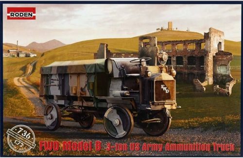 Roden FWD Model B 3-ton US Army AmmunitionTruc 1:72 (736)