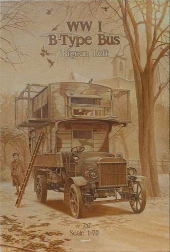 Roden Type B WWI Bus Pigeon Loft 1:72 (737)