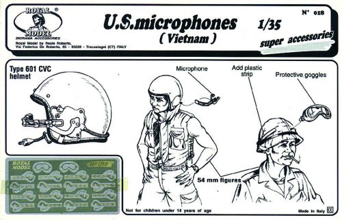 Royal Model U.S. Microphones Vietnam 1:35 (RM018)