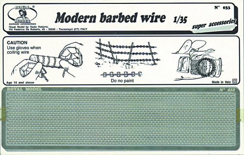 Royal Model Modern babed wire 1:35 (RM033)