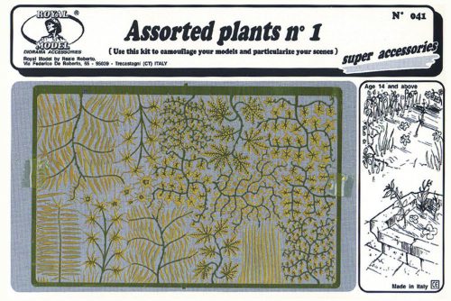 Royal Model Assorted plants n.1 1:35 (RM041)