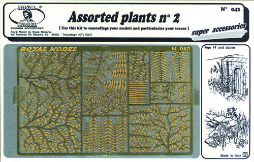 Royal Model Assorted plants n.2 1:35 (RM042)