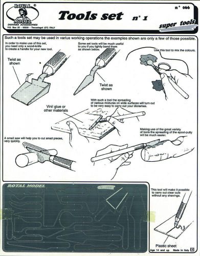 Royal Model Tool set n.1 (RM066)