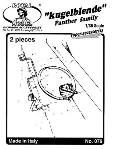 Royal Model Kugelblende Panter family 1:35 (RM079)