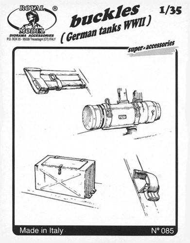 Royal Model Buckles German tank 1:35 (RM085)